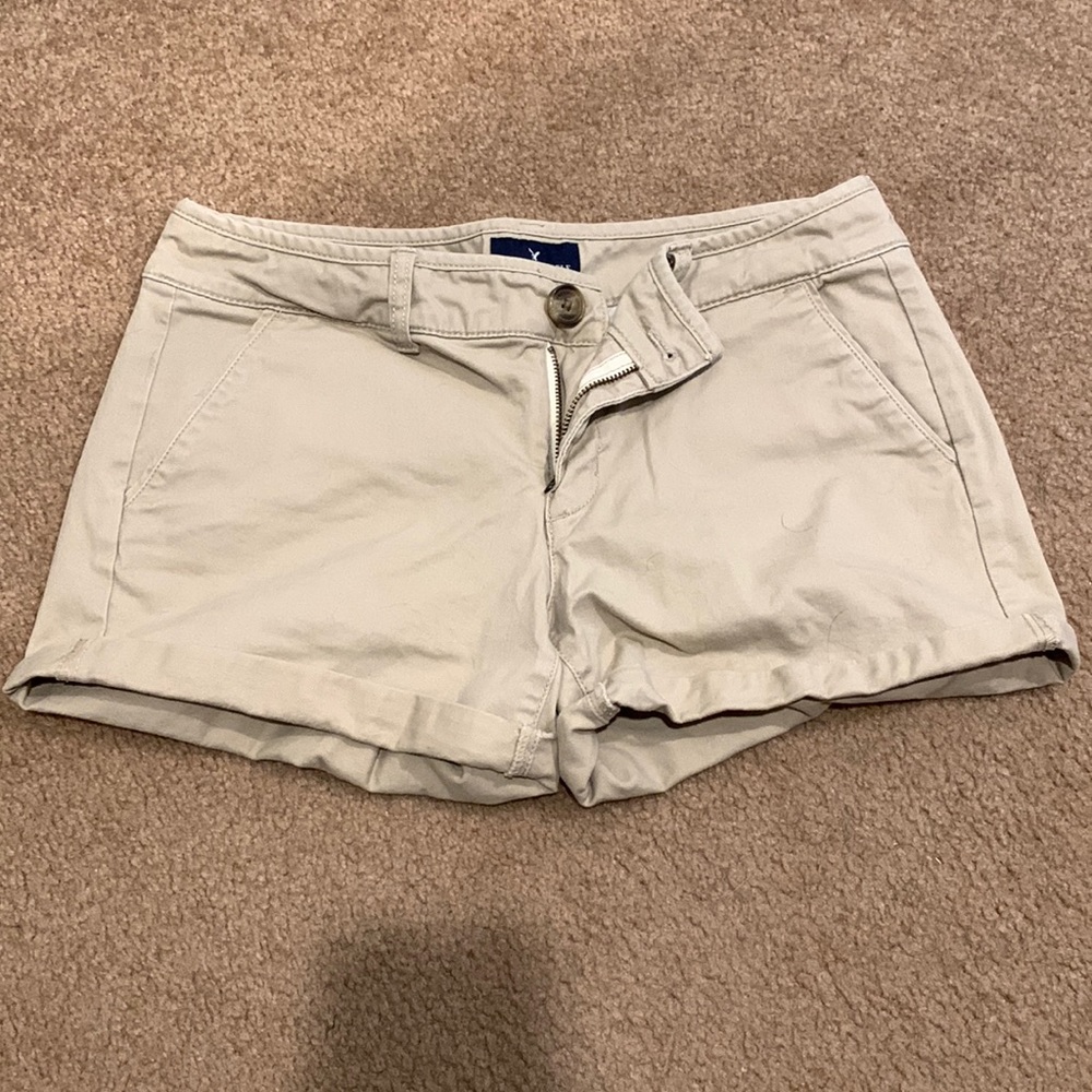 American Eagle Khaki Shorts - Size 4